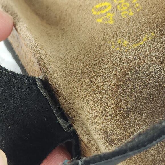 Birkenstock Women's Rio US9N EU40 Black Birko-Flor Flat Strappy sandals Shoes - Picture 15 of 16